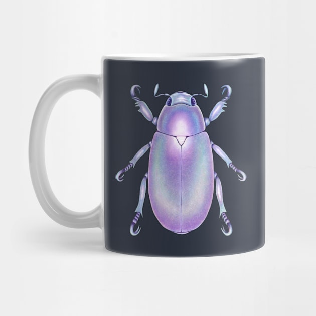 Holographic Beetle by illucalliart